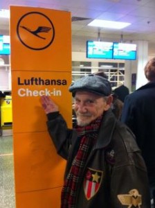 HENRY HILL CHECKING IN AT LUFTHANSA