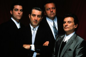 GOODFELLAS, Ray Liotta, Robert De Niro, Paul Sorvino, Joe Pesci, 1990